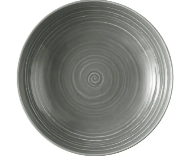 Terra Suppenteller rund 21 cm Perlgrau