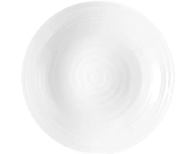 Terra Suppenteller rund 21 cm weiß
