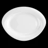 Trio Platte oval 31 cm weiß