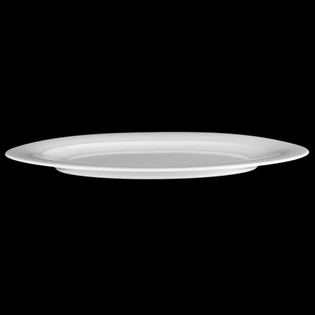 Trio Platte oval 31 cm weiß