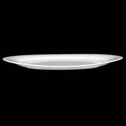 Trio Platte oval 35 cm weiß