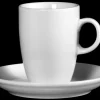 VIP. Tasse mit Untertasse 5089 0,25 l weiß