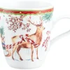 Zusatzsortiment Becher mit Henkel 0,40 l (Life) Hirsch mit Schlitten