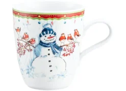 Zusatzsortiment Becher mit Henkel 0,40 l (Life) Schneemann
