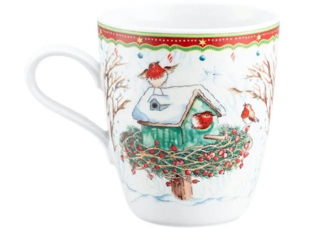Zusatzsortiment Becher mit Henkel 0,40 l (Life) Schneemann