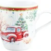 Zusatzsortiment Becher mit Henkel 0,40 l (Life) Weihnachtsauto