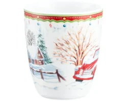 Zusatzsortiment Becher mit Henkel 0,40 l (Life) Weihnachtsauto