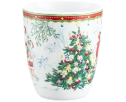 Zusatzsortiment Becher mit Henkel 0,40 l (Life) Weihnachtsmänner