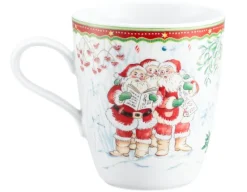 Zusatzsortiment Becher mit Henkel 0,40 l (Life) Weihnachtsmänner