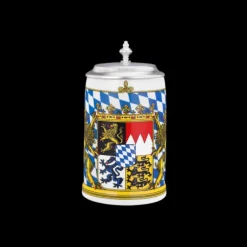 Zusatzsortiment Bierkrug mit Deckel 408 0,75 l Bayern