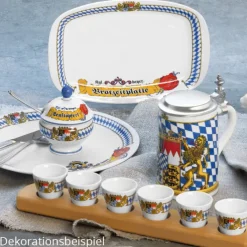 Zusatzsortiment Bierkrug mit Deckel 408 0,75 l Bayern