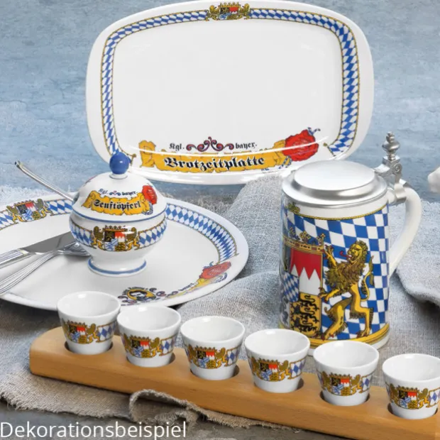 Zusatzsortiment Bierkrug mit Deckel 408 0,75 l Bayern